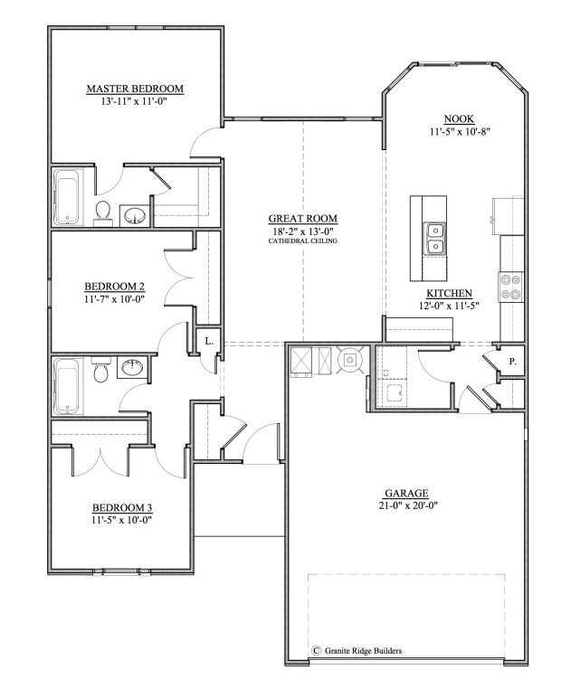 Floor Plan - Cottagewood