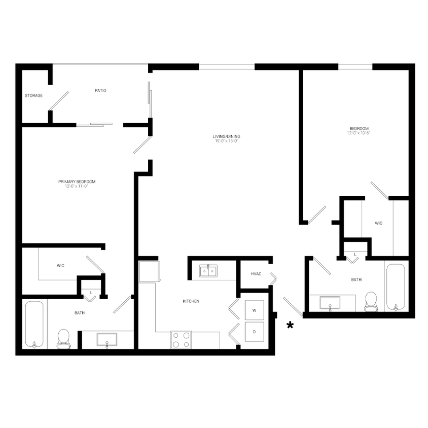 Floor Plan - The Hideaway
