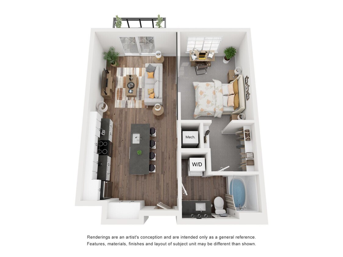 Floor Plan - The Crane