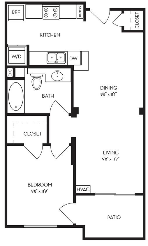 Floor Plan - A1 Affordable
