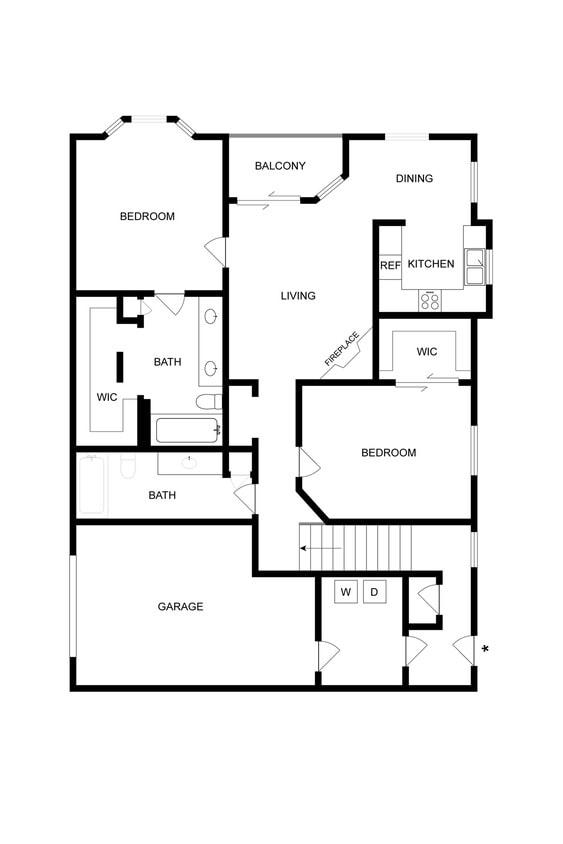 Aston at Cinco Ranch - B5 Floor Plan - B5