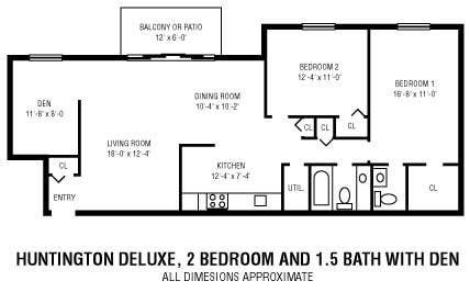 Floor Plan - Windermere Deluxe (Den)