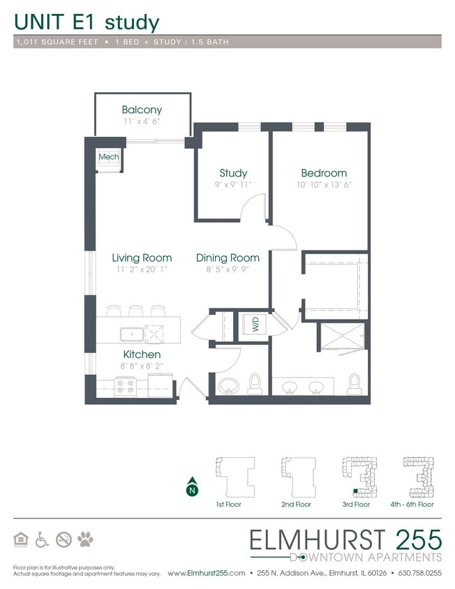 Floor Plan - E1 Study