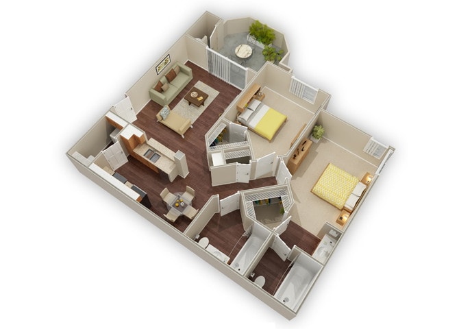 Floor Plan - Terrazzo