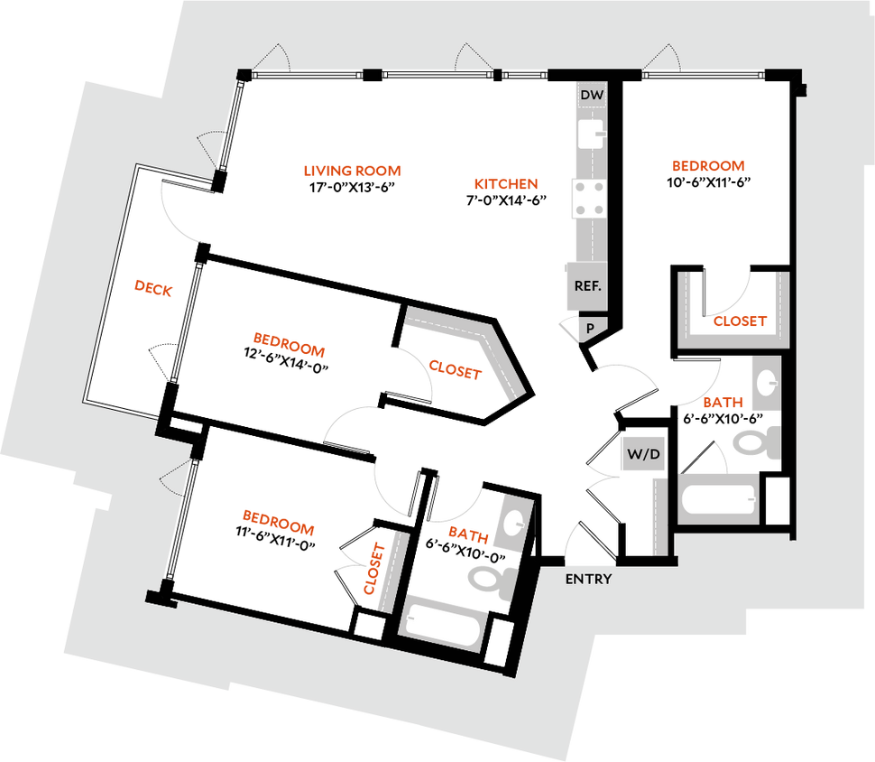 Floor Plan - 3B