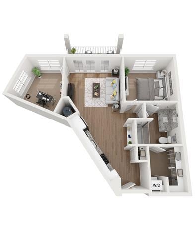 Floor Plan - A-6B