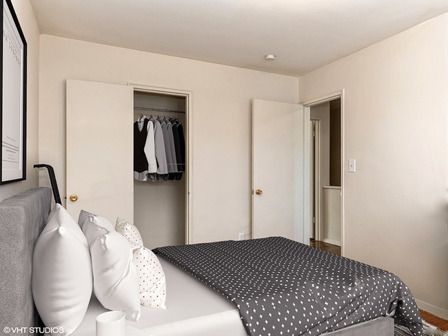 Bedroom with Closet - Van Buren Village