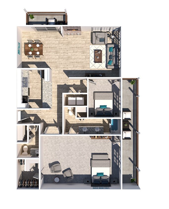 Floor Plan - The Penthouse