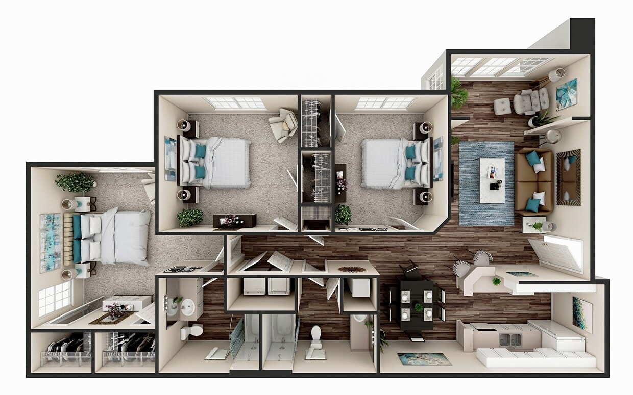 Floor Plan - 3 Bedroom