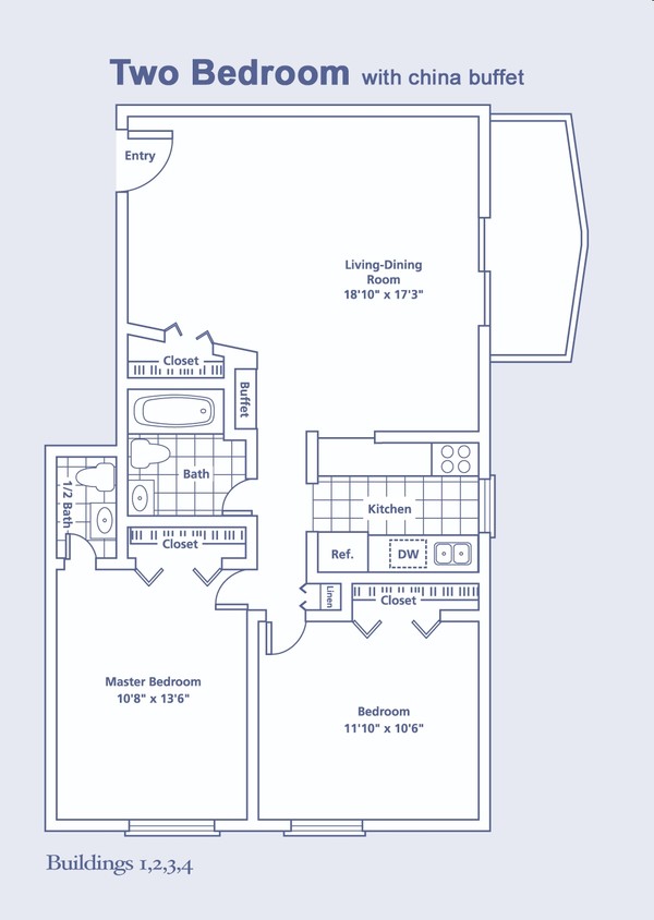 2 Bedroom Corporate - Redwood