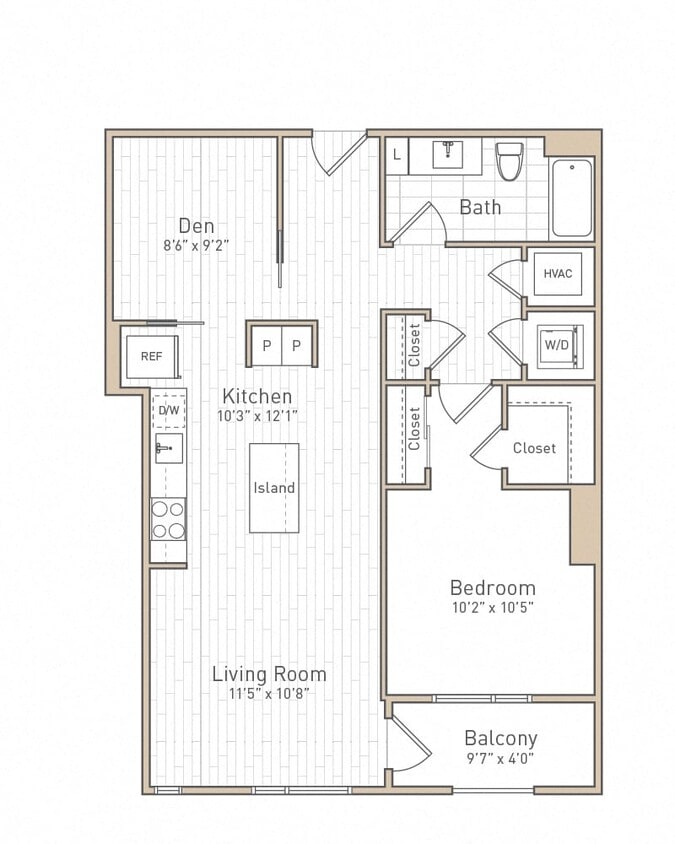 Floor Plan - A31D - Rise