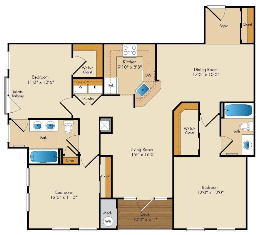 Floor Plan - Devonshire