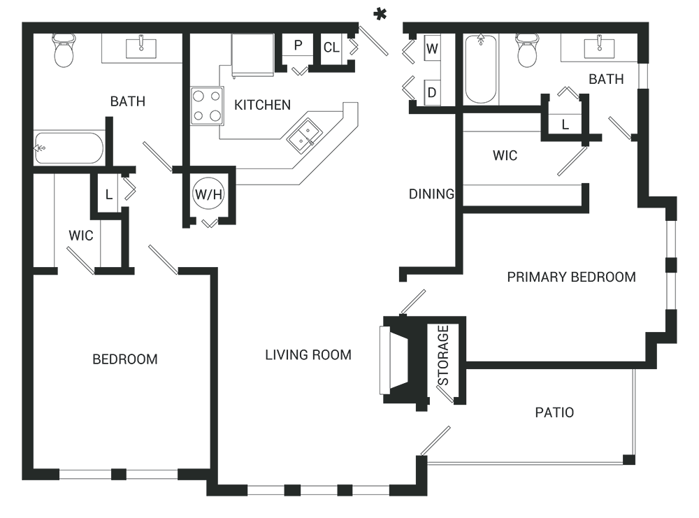Floor Plan - The Lexington