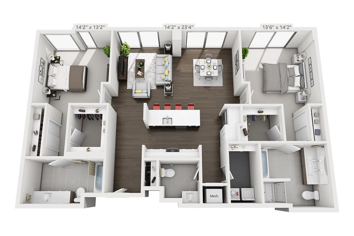 Floor Plan - B2E-PH