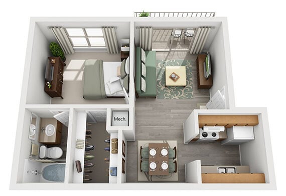 Floor Plan - Waterbury