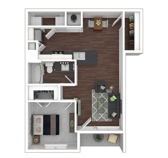 Floor Plan - Unit A2-LB