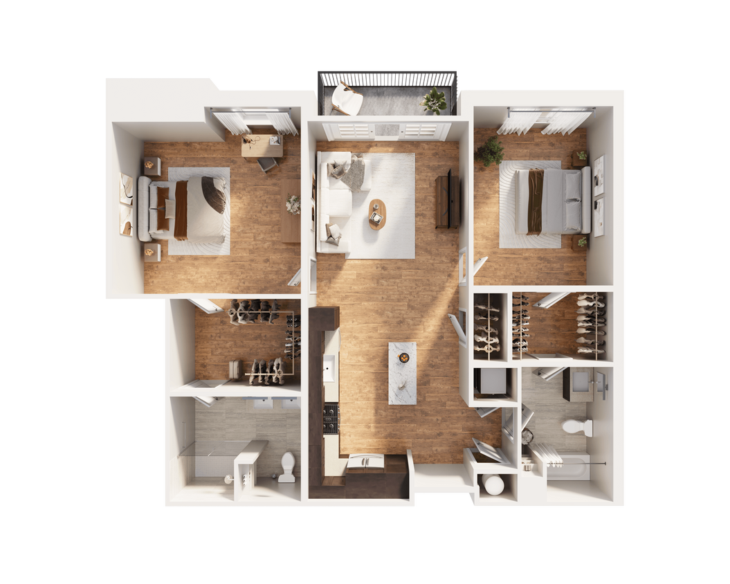 Floor Plan - Huntington