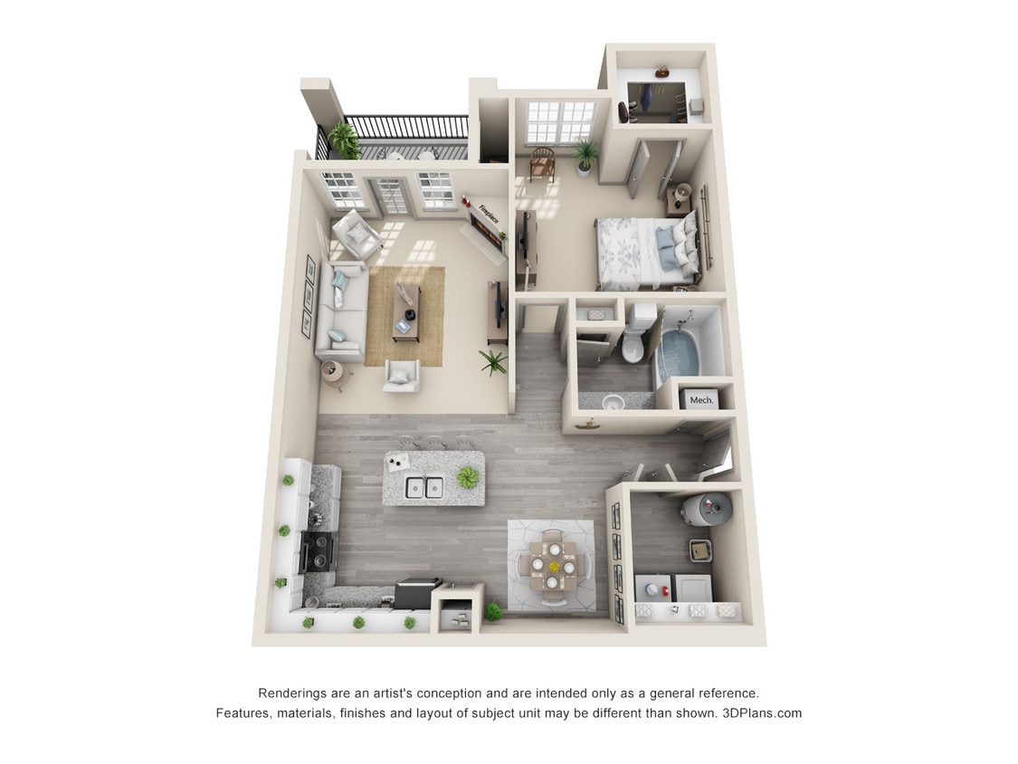 Floor Plan - The Ella