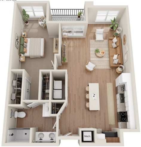 Floor Plan - Delaplaine