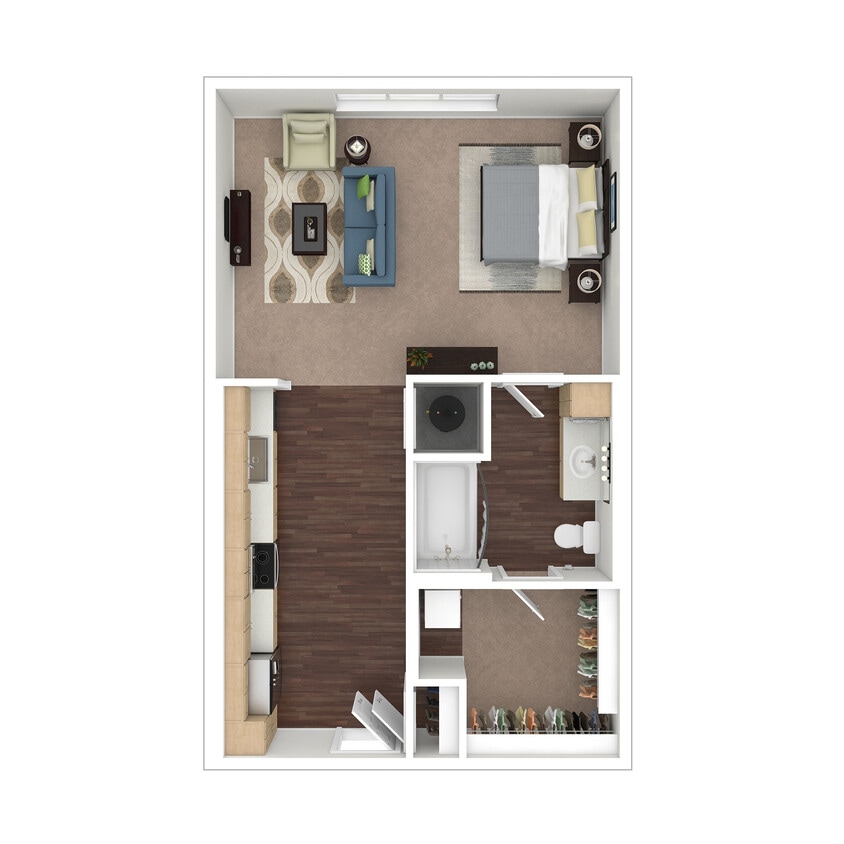 S1 3D Floor Plan - S1