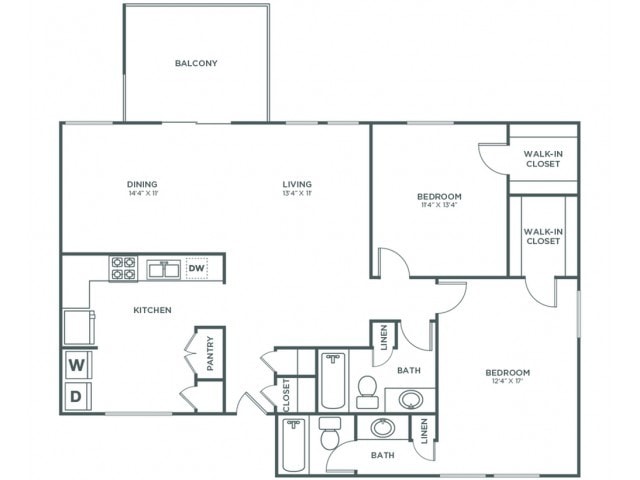 Oak (1253 SF) - Oak (1253 SF)
