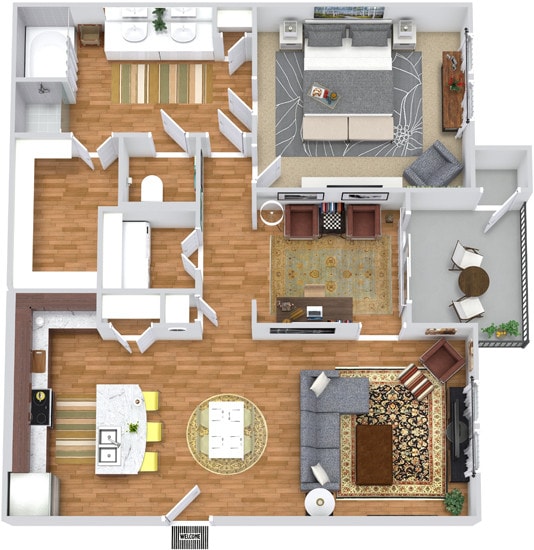 Floor Plan - The Monarch