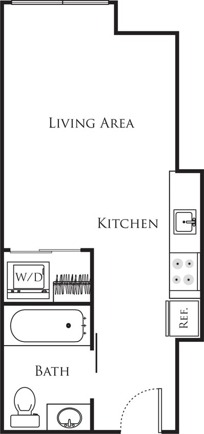 Floor Plan - Micro Studio - A8