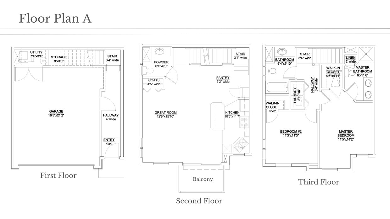 Floor Plan A - Floorplan AQ - Phase 3