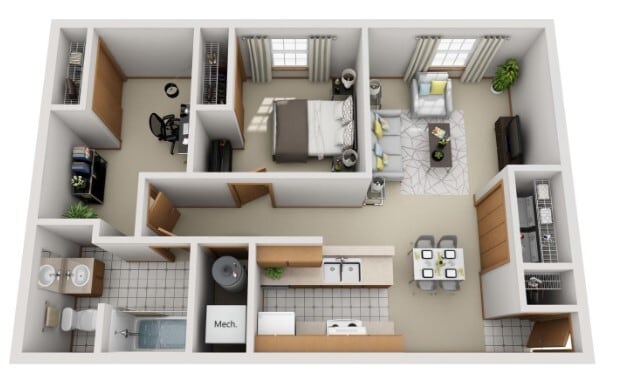 Floor Plan - B3 Classic