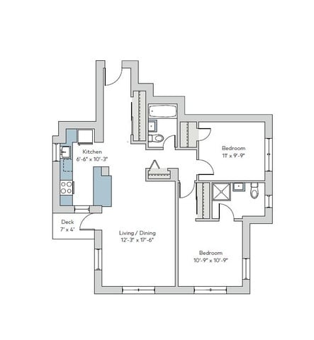 Floor Plan - mon-2bQ