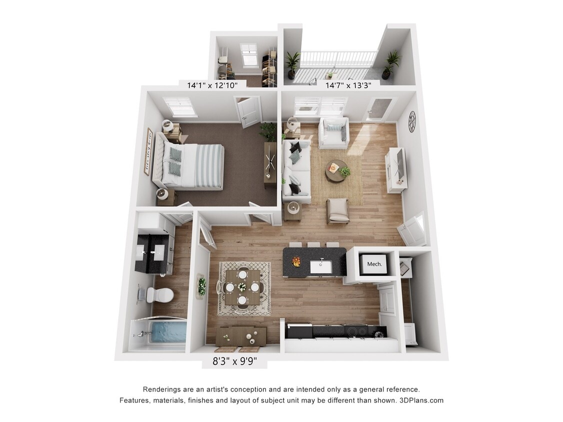 Floor Plan - The Harmony