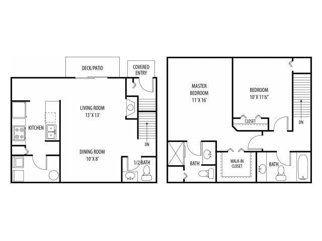 Floor Plan - Acacia with Garage
