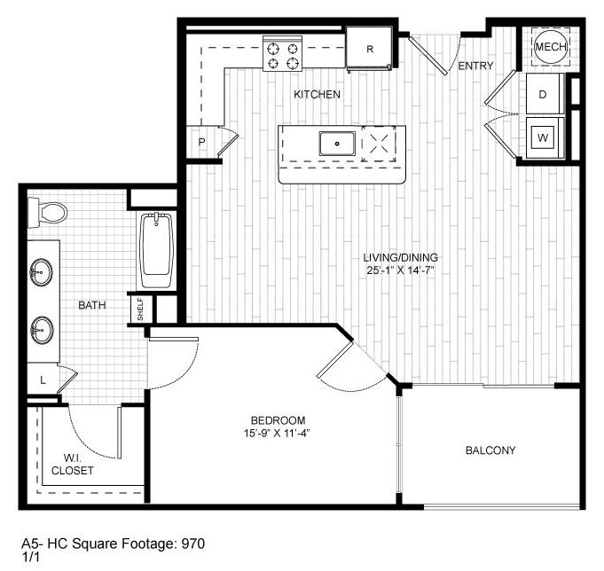 Floor Plan - A5-ADA