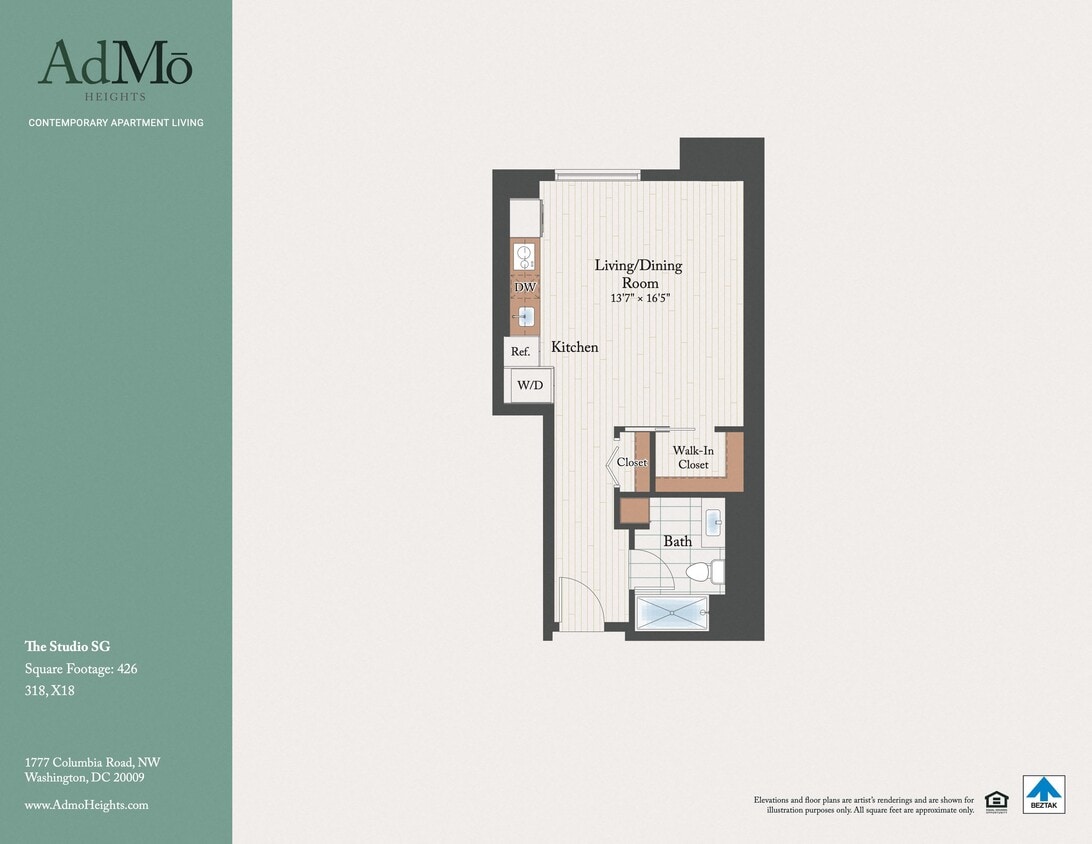 Floor Plan - The Studio SG