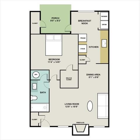 Floor Plan - THE COTTAGE