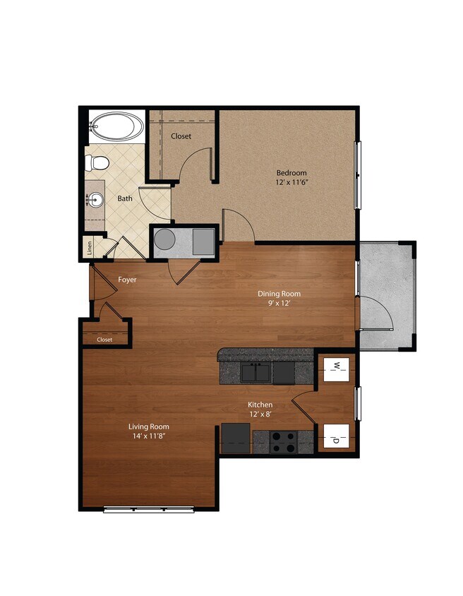 Floor Plan - The Knox Creek A4 - ACC