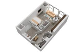 Floor Plan - Studio B