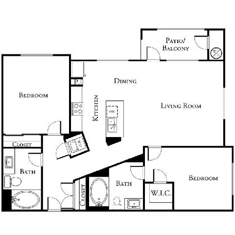 Floor Plan - 2B2