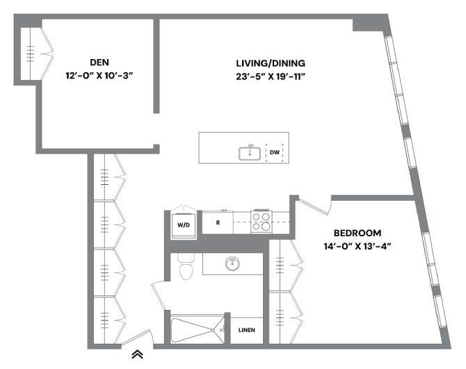 Floor Plan - 1B