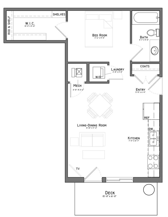 Floor Plan - Timber (A3-55)
