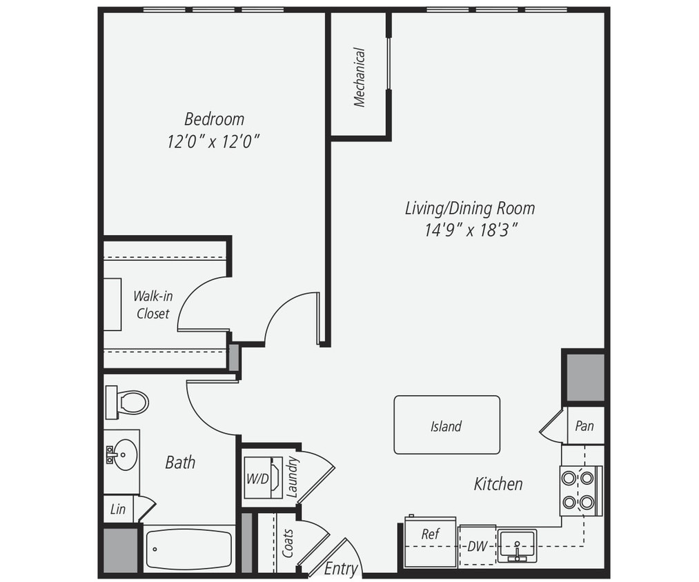Floor Plan - A6-804