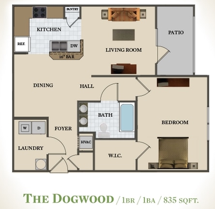 Floor Plan - The Dogwood