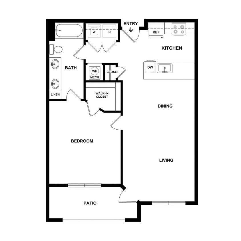 Floor Plan - Crossing