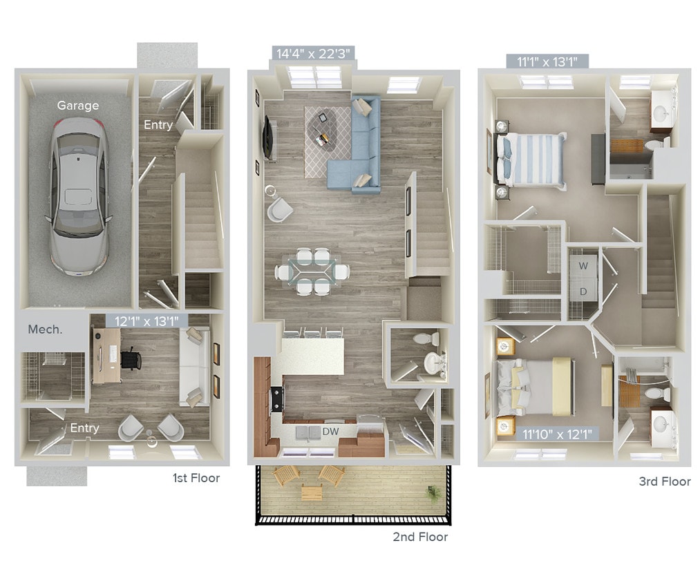 Floor Plan - B8T-1734