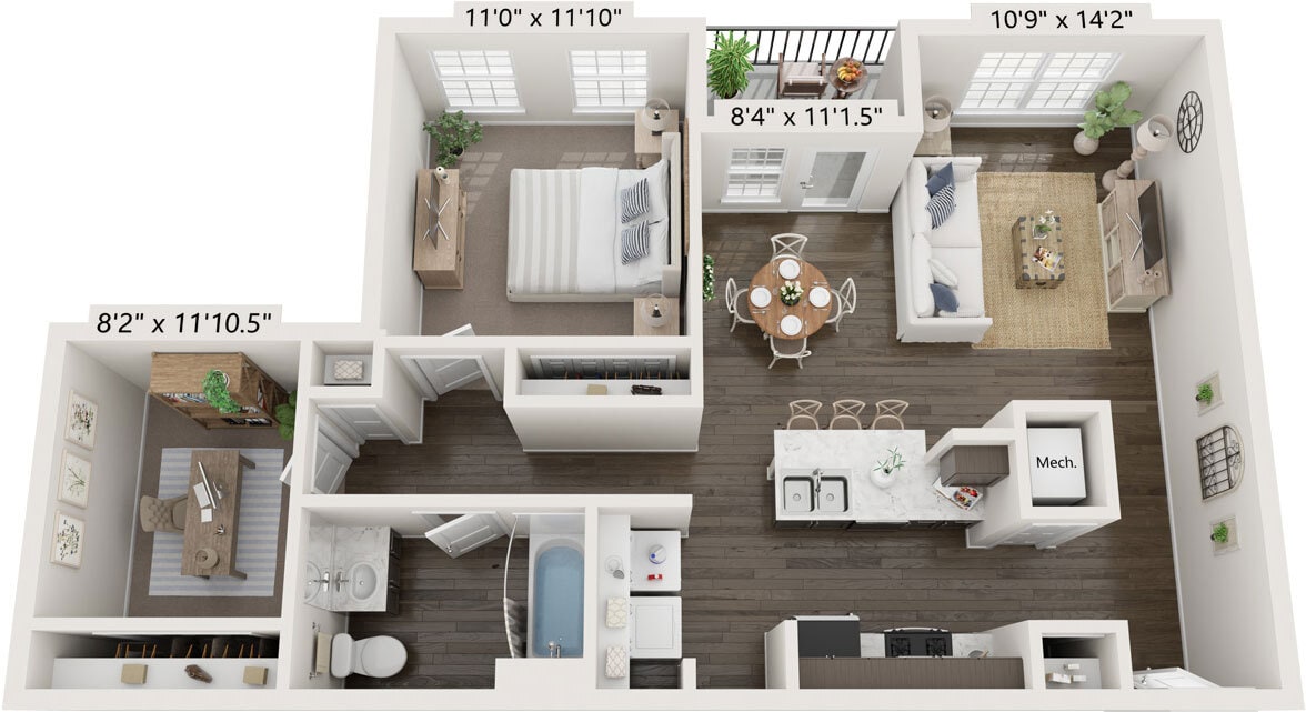 Floor Plan - Dogwood
