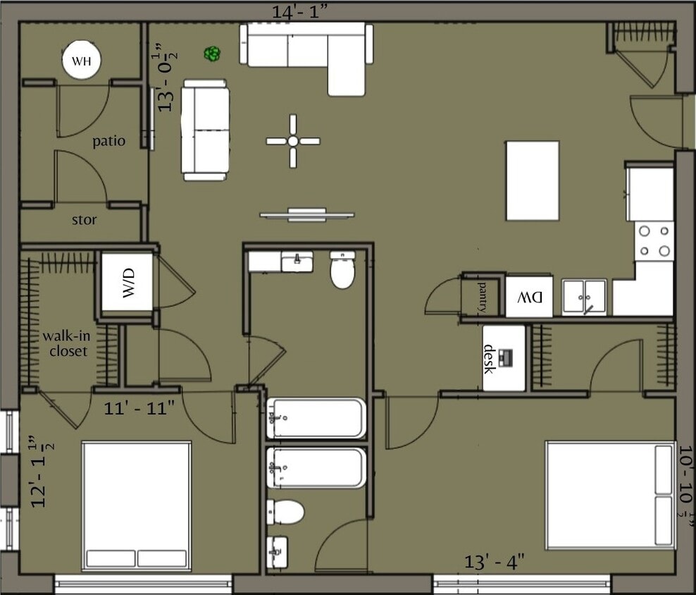 Floor Plan - Breckenridge