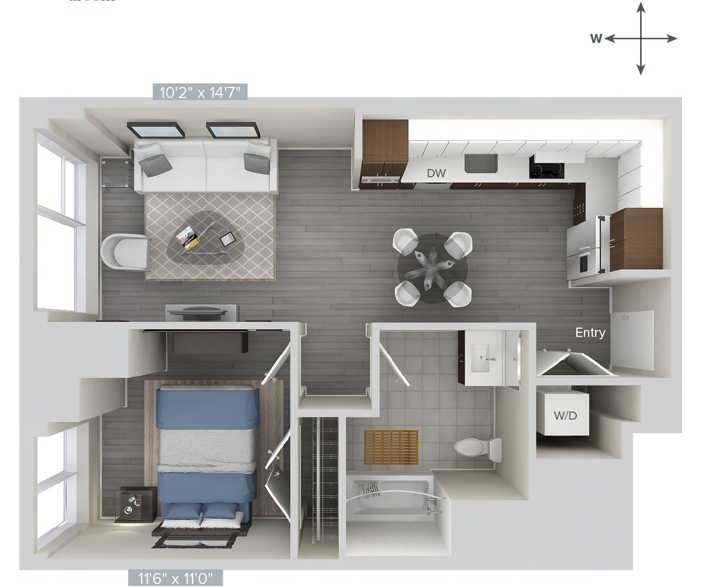 Floor Plan - A3-690