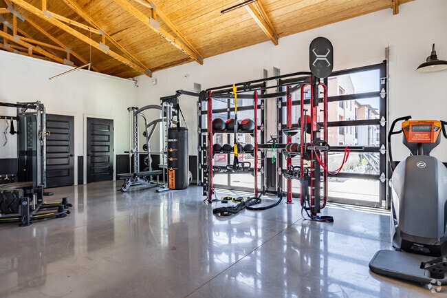 Fitness Center - Station 75 Apartments at McDonough