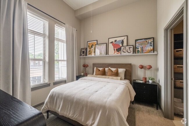 1BR, 1BA - A5 - 705SF - Bedroom - Eastside Heights