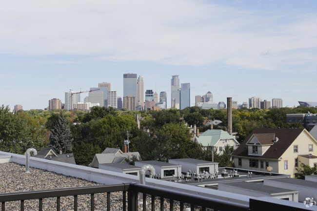 View from rooftop - Track 29 Apartments